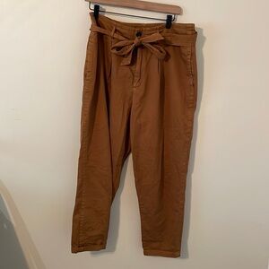 Free People Hi-Waisted Pegged Cotton 90's Pant